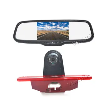 Vardsafe | Zadní Pohled Záložní Fotoaparát + Zrcátko Monitor pro Citroen Jumpy / Peugeot Expert / Fiat Scudo / Toyota ProAce 2007-2016